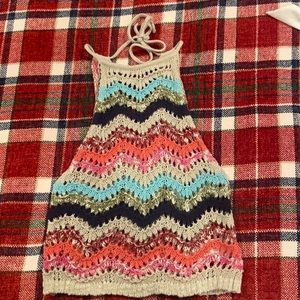 Hollister Chevron knit tank top